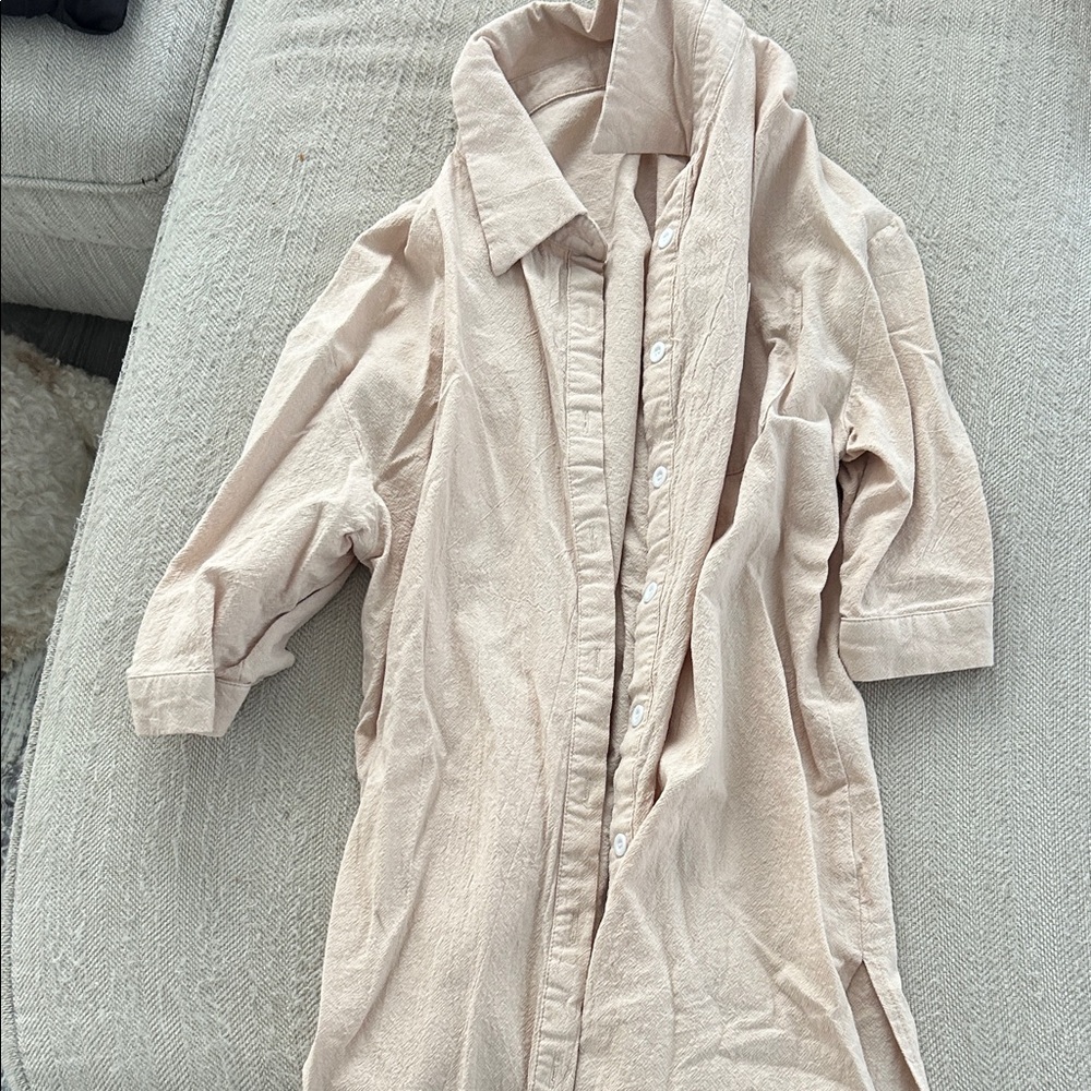 SHEIN Light Tan Blouse